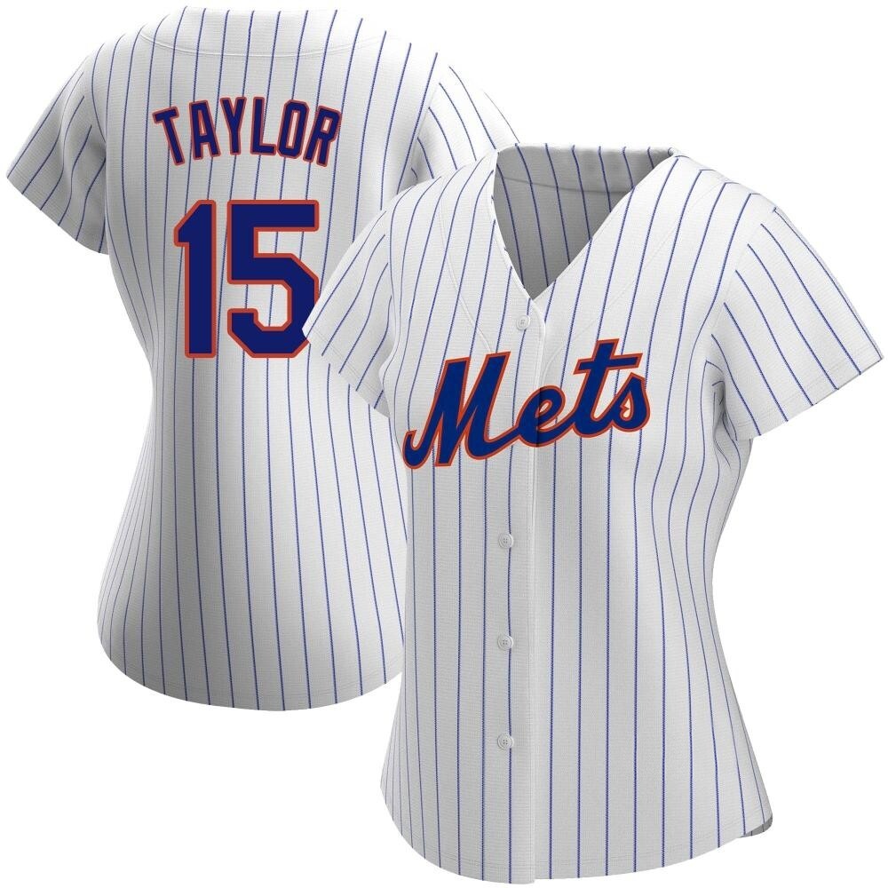 Authentic Tyrone Taylor Women's New York Mets White Home Jersey Authentic Tyrone Taylor Women's New York Mets White Home Jersey